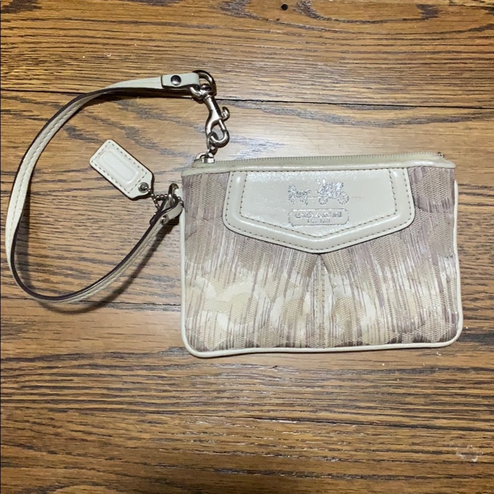Coach wristlet